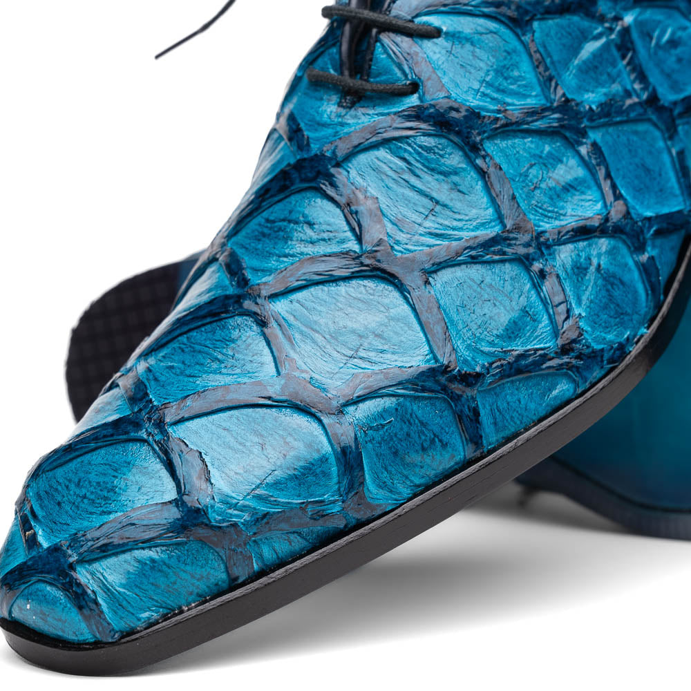 Marco Di Milano Olivieri Pirarucu Dress Oxfords Caribbean Blue