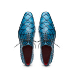 Marco Di Milano Olivieri Pirarucu Dress Oxfords Caribbean Blue
