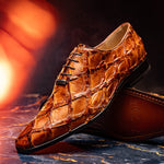 Marco Di Milano Olivieri Pirarucu Dress Oxfords Cognac