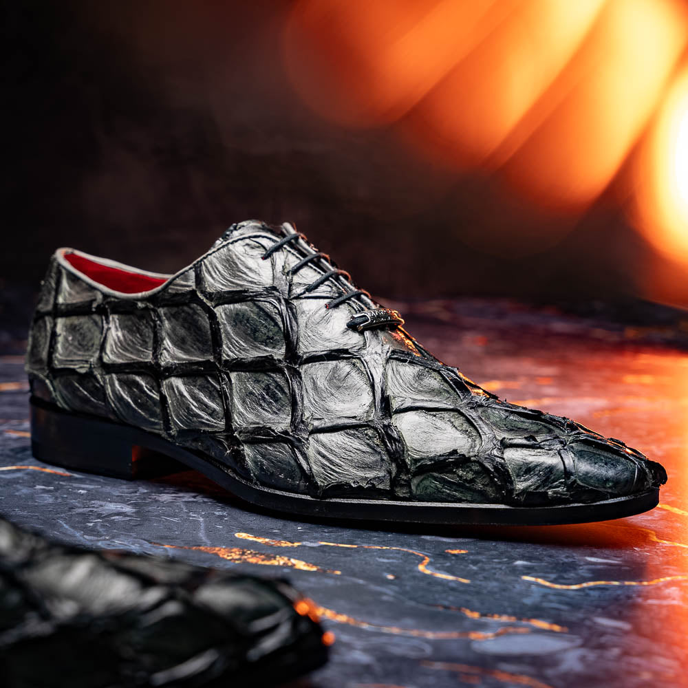 Marco Di Milano Olivieri Pirarucu Dress Oxfords Grey