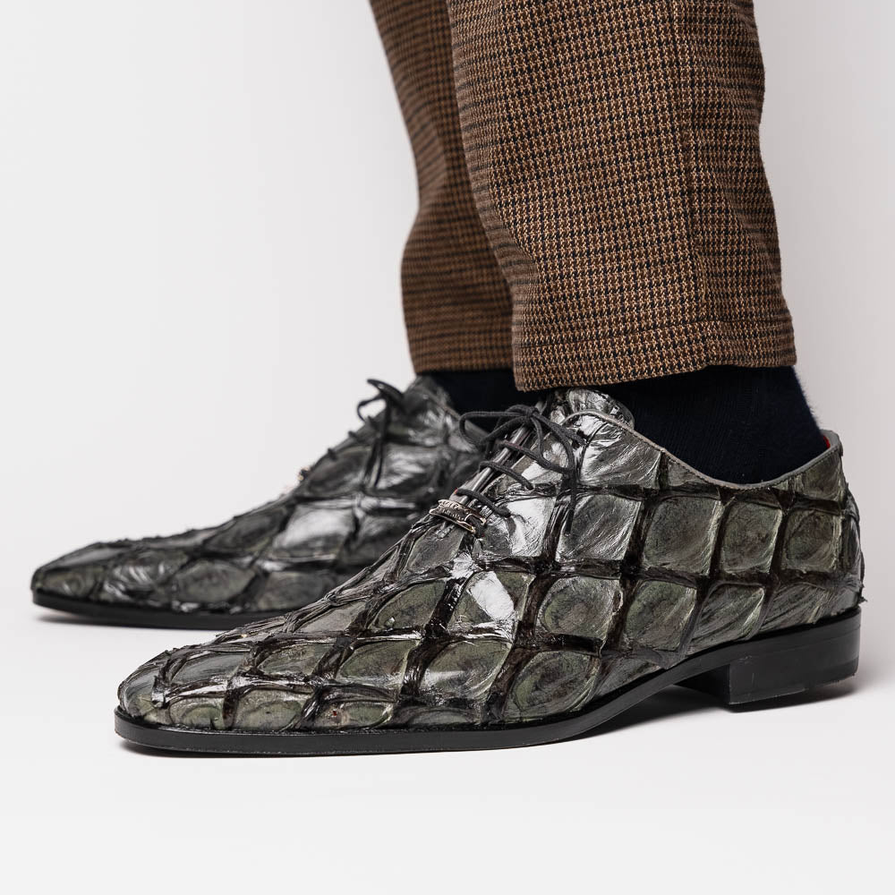 Marco Di Milano Olivieri Pirarucu Dress Oxfords Grey