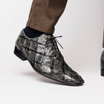 Marco Di Milano Olivieri Pirarucu Dress Oxfords Grey