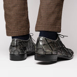 Marco Di Milano Olivieri Pirarucu Dress Oxfords Grey