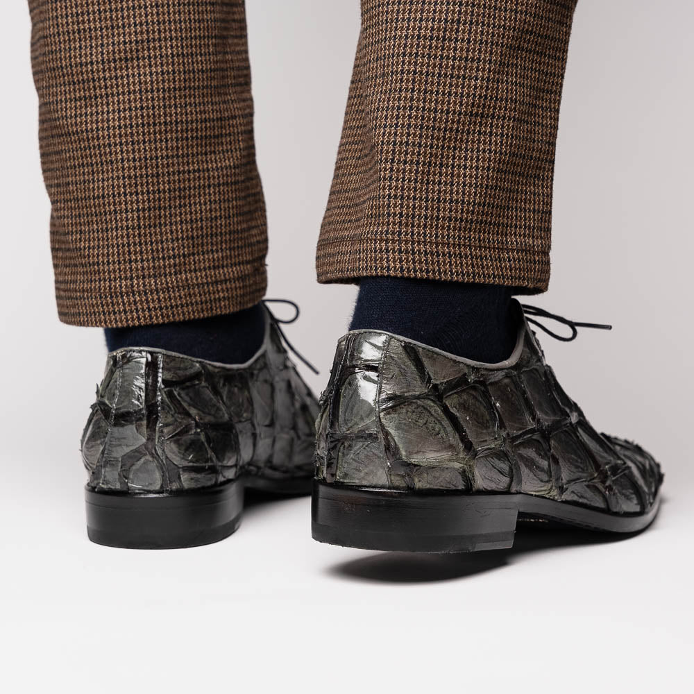 Marco Di Milano Olivieri Pirarucu Dress Oxfords Grey