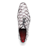 Marco Di Milano Olivieri Pirarucu Dress Oxfords Newspaper