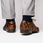 Marco Di Milano Olivieri Pirarucu Dress Oxfords Clear Brown