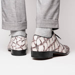 Marco Di Milano Olivieri Pirarucu Dress Oxfords Newspaper
