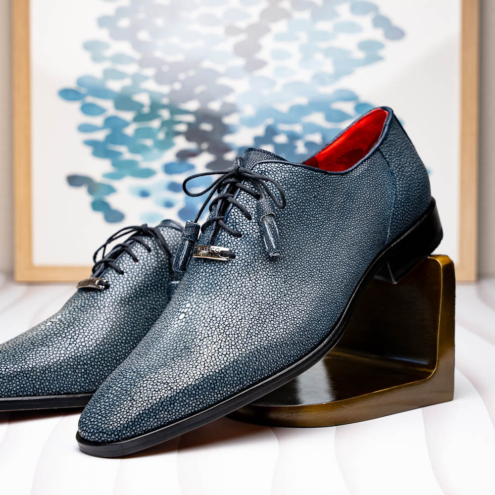 Marco Di Milano Pannuci Stingray Dress Oxfords Navy