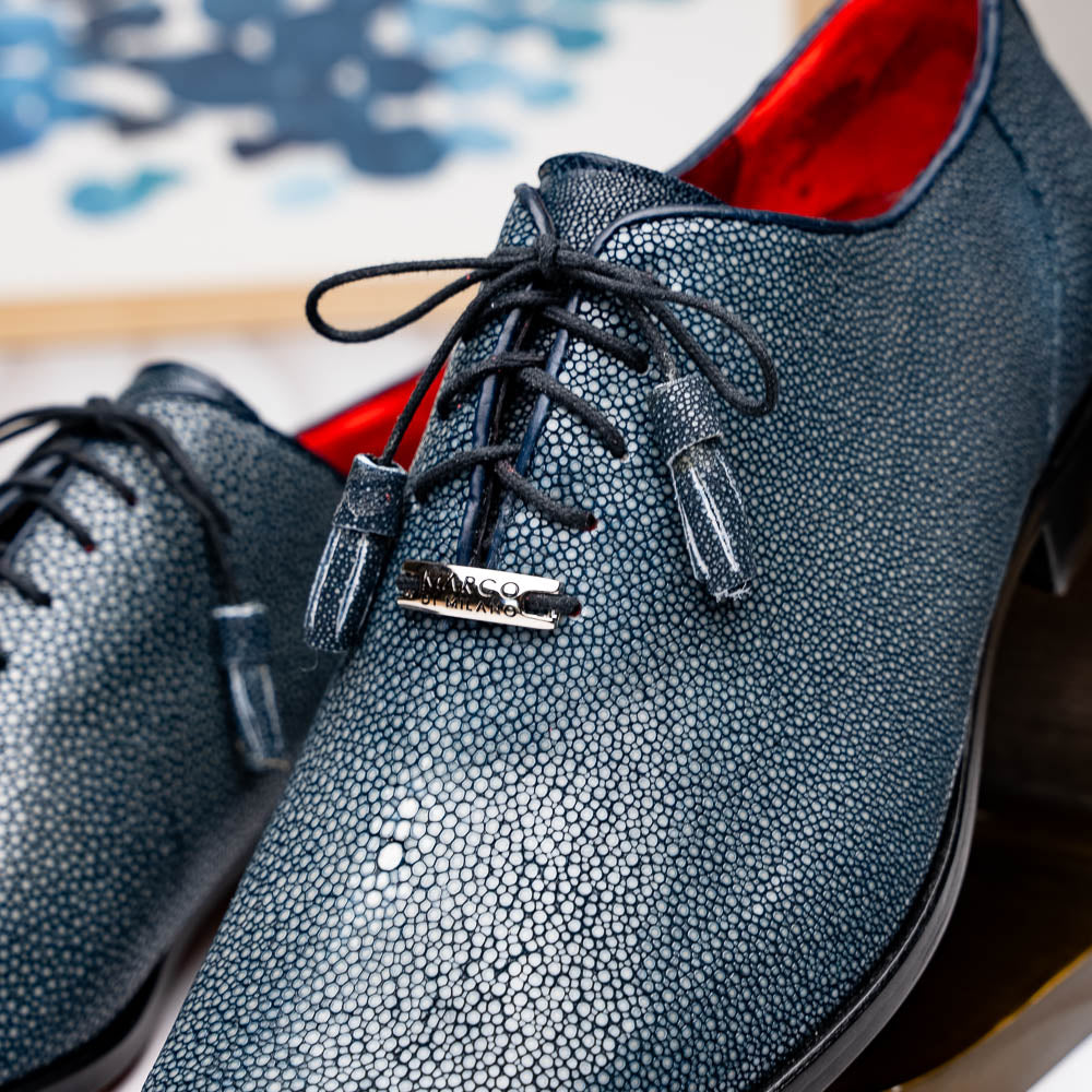 Marco Di Milano Pannuci Stingray Dress Oxfords Navy