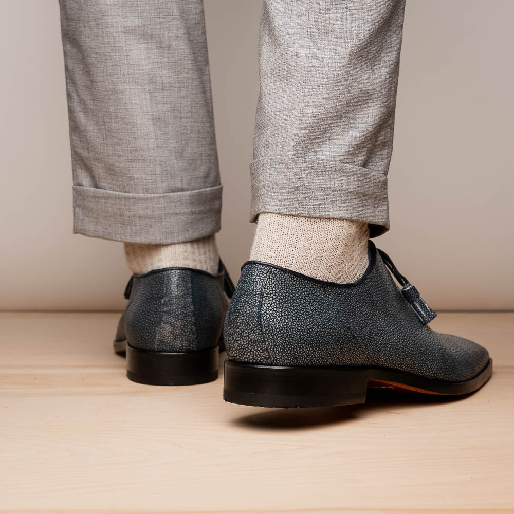 Marco Di Milano Pannuci Stingray Dress Oxfords Navy