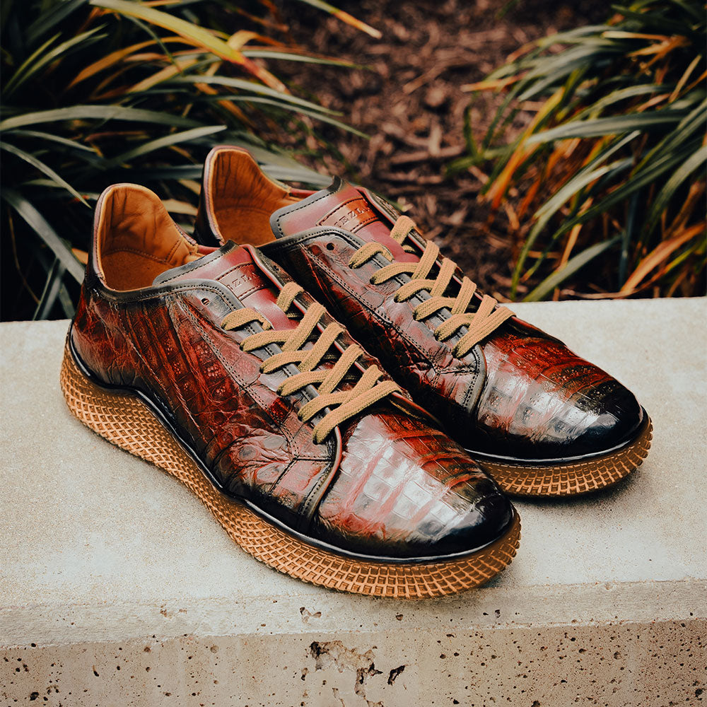 Mezlan Crocodile Super Sneaker Sport (AX4936-F)
