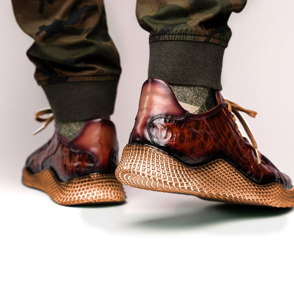 Mezlan Crocodile Super Sneaker Sport (AX4936-F)
