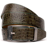 Marco Di Milano Crocodile Belt Green