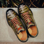 Mezlan Crocodile Super Sneaker Olive Green (EXCLUSIVE) (AX4936-F)