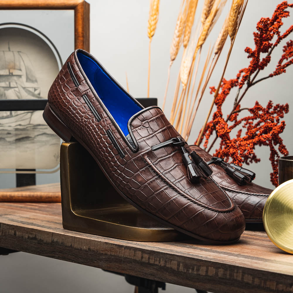 Emanuele Sempre Loafers Dark Brown