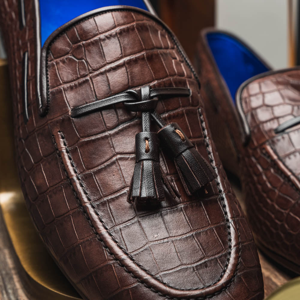 Emanuele Sempre Loafers Dark Brown