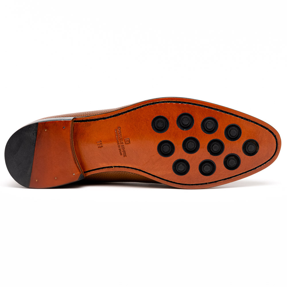 Emanuele Sempre Penny Loafers Brown