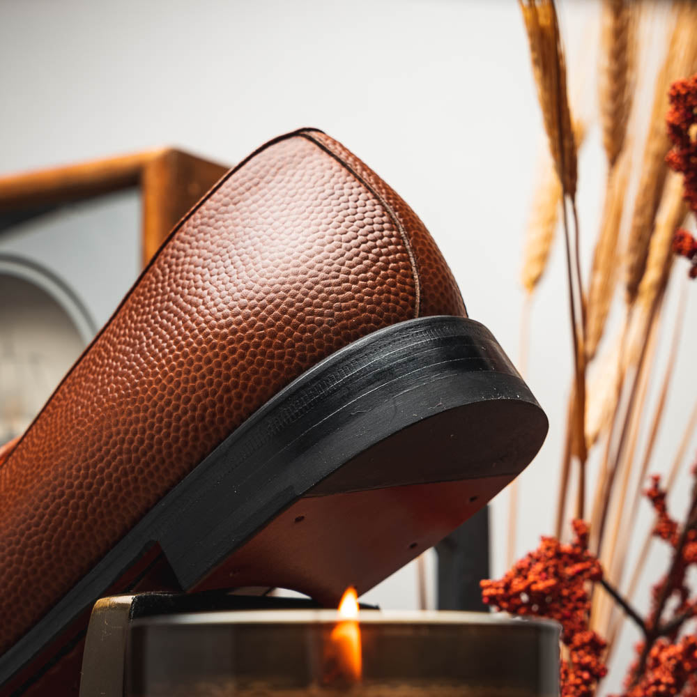 Emanuele Sempre Penny Loafers Brown