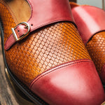 Emanuele Sempre Python Shoes Cognac
