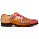 Emanuele Sempre Python Shoes Cognac