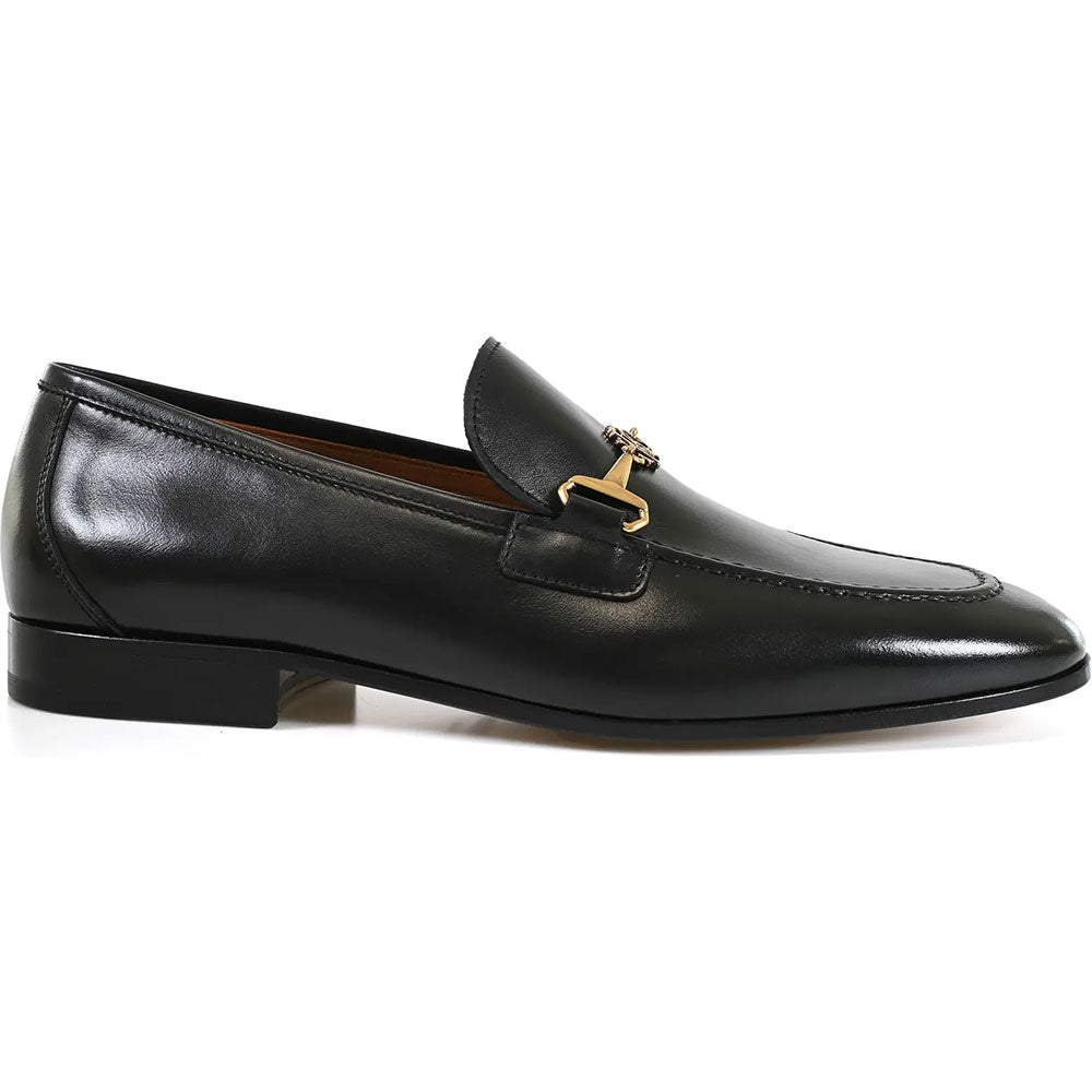 Roberto Cavalli Leather Bit Loafer Black