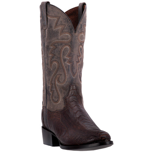 Dan Post Bellevue DP26633 Ostrich Boots Tobacco / Chocolate