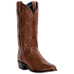 Dan Post Bellevue DP26636 Ostrich Leg Boots Antique Tan