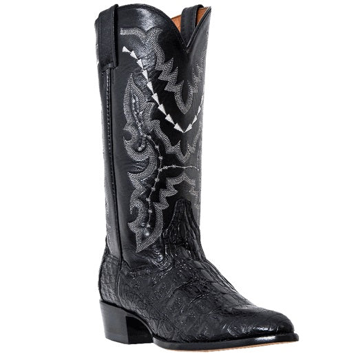 Dan Post Birmingham DP2385 Caiman Flank Western Boots Black