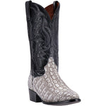 Dan Post Birmingham DP3308 Genuine Caiman Boots Grey Marble / Black