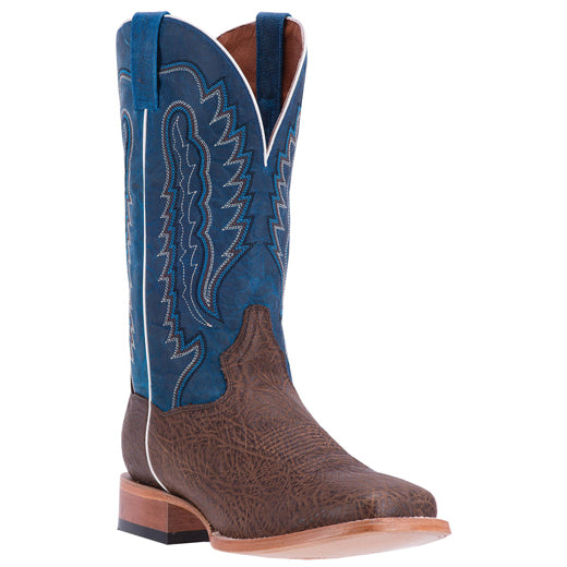 Dan Post Bradey DP4511 Leather Boots Chocolate / Blue