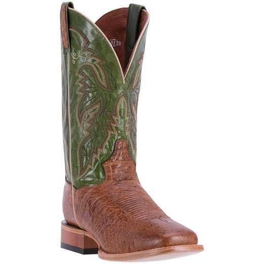 Dan Post Callahan DPP5212 Smooth Ostrich Boots Antique Saddle / Olive