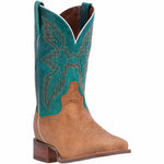 Dan Post Clark DP2433 Shrunken Shoulder Boots Tan / Turquoise