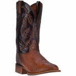Dan Post Conrad DPP5209 Smooth Ostrich Boots Bay Apache / Chocolate