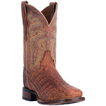 Dan Post Denver DP3854 Oiled Caiman Boots Cognac