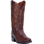 Dan Post DP2351R Raleigh Lizard Boots Antique Brown