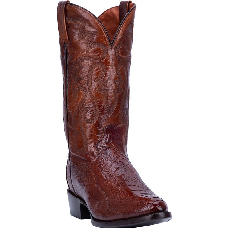 Dan Post DP26636 Bellevue Ostrich Leg Antique Brown