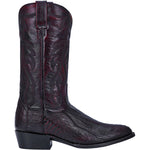 Dan Post DP26636 Bellevue Ostrich Leg Black Cherry