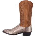 Dan Post DP3017 Venom Rattlesnake Boots Natural