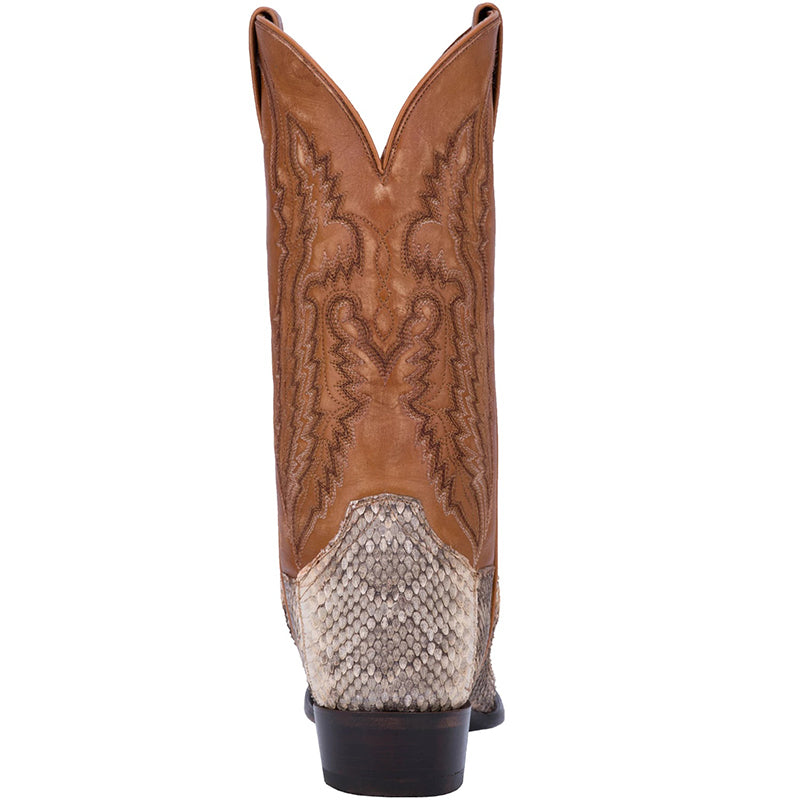 Dan Post DP3017 Venom Rattlesnake Boots Natural