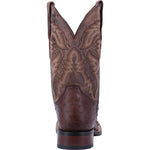Dan Post DP3875 Alamosa Full Quill Ostrich Boots Chocolate