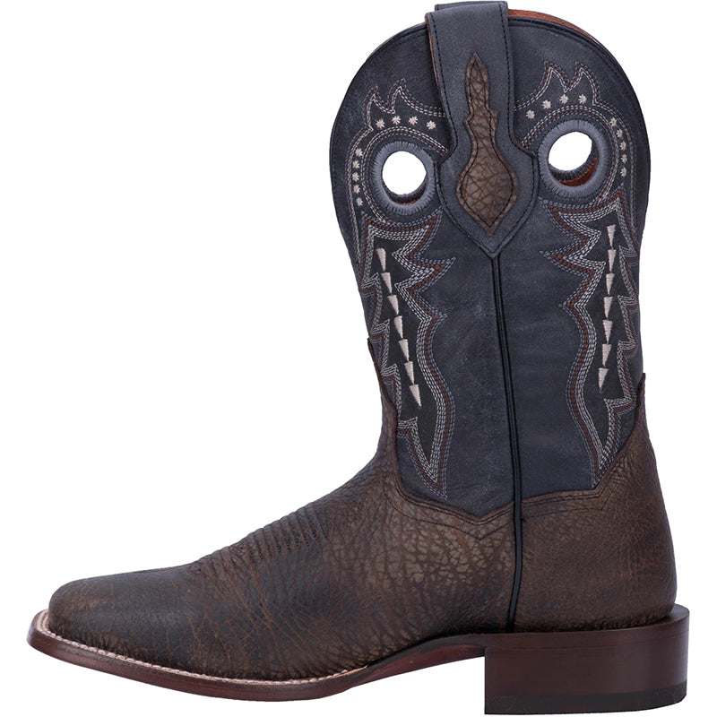 Dan Post DP3974 Badlands Leather Boots Distressed Black