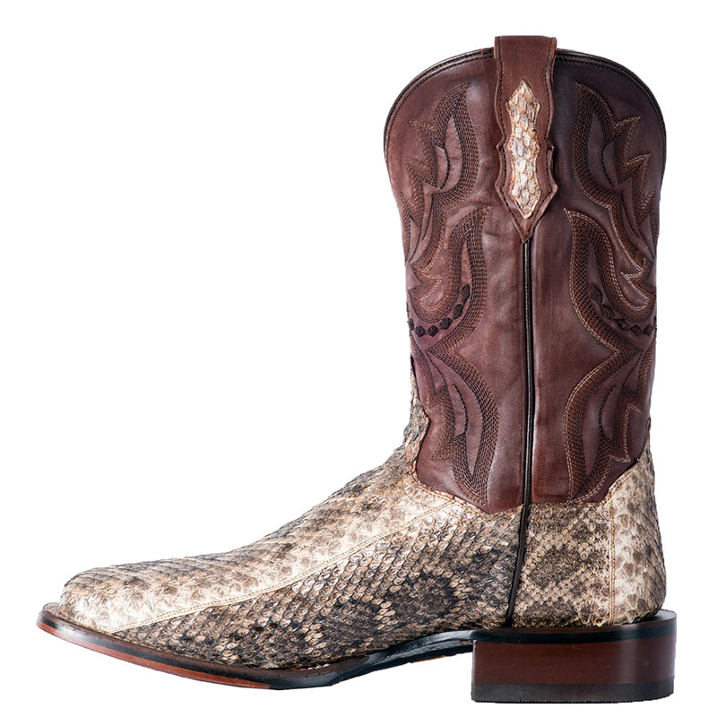 Dan Post DP3982 Poison Rattlesnake Boots Natural