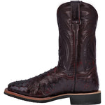 Dan Post DP3983 Philsgood Full Quill Ostrich Boots Black Cherry