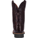 Dan Post DP3983 Philsgood Full Quill Ostrich Boots Black Cherry