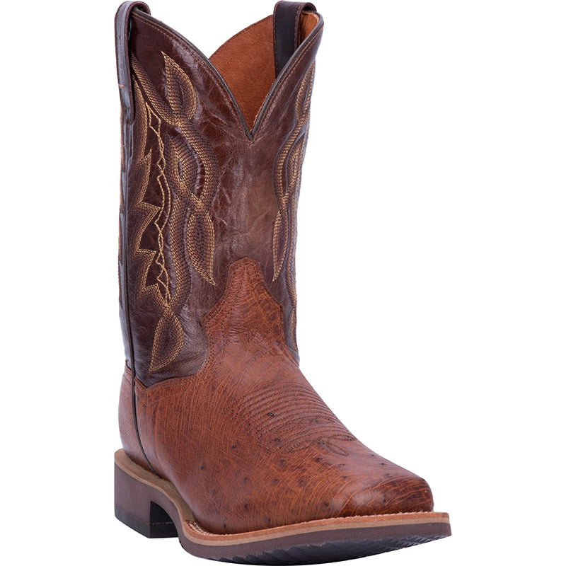 Dan Post DP3986 Philsgood 2 Ostrich Boots Cognac