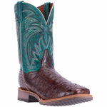 Dan Post Freestone DP4532 Full Quill Ostrich Boots Tobacco