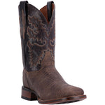 Dan Post Hurst DP3878 Sanded Lizard Boots Chocolate
