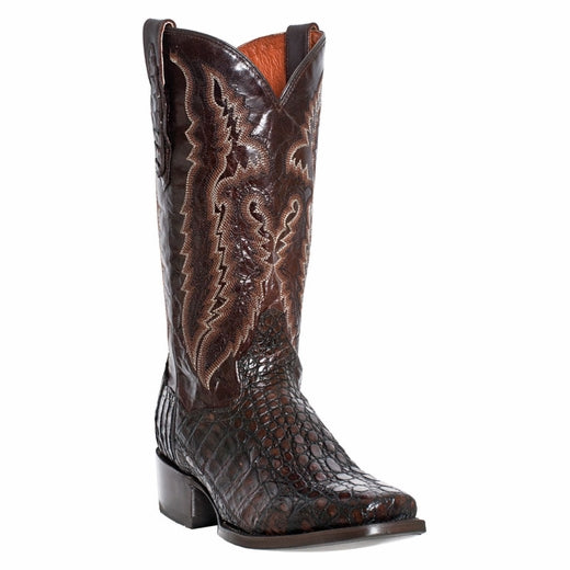 Dan Post Lagoon DP2374 Flank Caiman Boots Chocolate