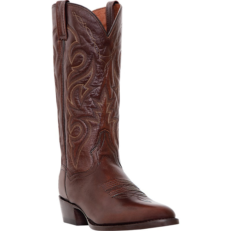 Dan Post Milwaukee DP2111R Western Boots Antique Tan