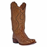Dan Post Okeechobee DP3030 Distressed Genuine Python Boots Honey / Palomino